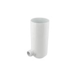 Rcuprateur d'eau pluviale nicoll reptd80b en techtan pour descente de gouttire d80mm couleur blanc ...