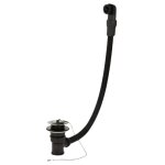 Nicoll - vidage noir à bouchon pour évier de laboratoire 5705 Nicoll - vidage noir à bouchon pour évier de laboratoire 5705