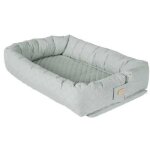 Nid d'ange 3 - en - 1 - roba - lit de voyage, tour de lit ou matelas a langer - vert givr�