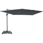 Axi nima parasol d�port� anthracite / gris, lot complet - parasol d�port� rectangulaire 300x300 cm - ...