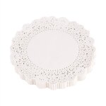 Nizuuone napperons d�coratifs ajour�s en papier, tapis � g�teau pour d�coration de f�te de mariage, 180 ...