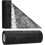 (noir) chemin de table non table ruban de table mariage 58cm / 914. 4cm