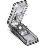 Noir, coupe - comprim� pour couper et �craser petits et gros cachets, s�parateur de comprim�s pour fendre ...