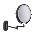 Cyslmuk - noir grossissement led pour miroir mural de 8 '', rechargeable par usb avec 1x / 5x Cyslmuk - noir grossissement led pour miroir mural de 8 '', rechargeable par usb avec 1x / 5x