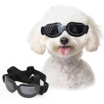 Noir lunette pour chien anti uv anti neige lunettes pour petit chien chiot chat lunettes de protection ...