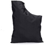 Noir sac pour aspirateur souffleur universel, sac aspirateur de souffleur feuilles, sac collecteur de ...