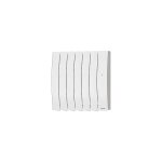 Noirot - radiateur  inertie fluide actiflo horizontal 1000w blanc connectable