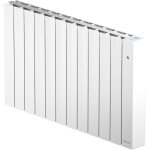 Noirot - radiateur  inertie fluide optiflo horizontal 2000w blanc