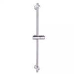 Noluxa barre de douche en acier inoxydable 304, avec fixation r�glable en hauteur et en angle, acier ...