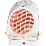 Noluxa chauffage soufflant economique 120 oscillant, 2000w radiateur electrique mobile avec 3 rglages ...