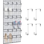 Noluxa rangement chaussures suspendu avec 24 poches, range chaussures � suspendre sur la porte, sac de ...