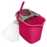 Nom mop set 10l - un ensemble de serpillière avec un seau et une essoreuse Nom mop set 10l - un ensemble de serpillière avec un seau et une essoreuse
