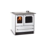 La nordica - cuisinire  bois sovrana easy evo 2. 0 7. 5 kw blanc - sans couverle