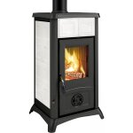 Nordica - pole  bois en cramique - la gemma 6 kw blanc
