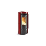 La nordica - pole  bois en cramique raccordable liu 5. 0 7. 5 kw bordeaux