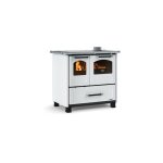 Nordica - cuisini�re � bois - la family 4. 5 7. 5 kw blanc - sans couverle