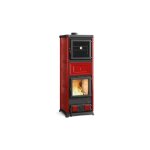 La nordica - pole  bois avec four raccordable nova forno 11. 8 kw bordeaux