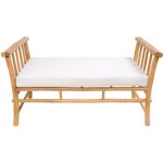 Nordlys - banc entre chambre bois de bambou