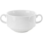 Northix - bol en porcelaine blanche avec poignee - pratique et elegant Northix - bol en porcelaine blanche avec poignee - pratique et elegant