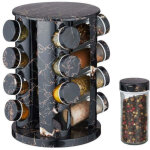 Northix - carrousel a epices noir en marbre