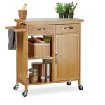 Desserte de cuisine avec dessus en marbre