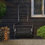 Northix - epandeur de compost de 68 cm de large avec barres laterales ameliorees et poignee en forme ...