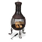 Foyer exterieur de style mexicain