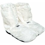 Hot boots deluxe chaussons chauffants - blanc
