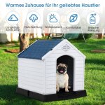 Northix - niche en plastique pour chien fournitures pour animaux domestiques niche pour jardin 877x785x815 ...