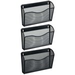 Porte journaux mural lot de 3