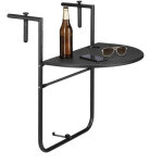 Northix - table de balcon suspendue bastian