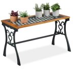 Table de jardin carree