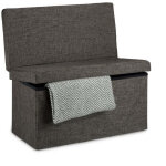 Northix - tabouret pliant avec dossier l