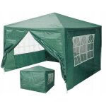Northix - tente pavillon commercial de jardin 3x3 m 4 murs verte multigarden