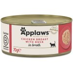 Nourriture humide pour chats applaws applaws nourriture humide pour chat 156 g - poulet et canard (172 ...