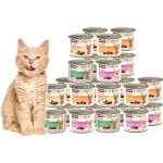 Nourriture humide pour chatons animonda carny kitten mix de saveurs set 24x200g