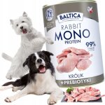 Nourriture humide pour chien monoprot�in�e baltica mono lapin avec pr�biotiques 400 g
