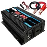 Nouveau 300w 12v 220v / 110v led ac voiture onduleur convertisseur chargeur adaptateur inverseur double ...