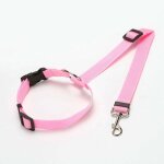 Nouvelle ceinture de s�curit� r�glable pour chien et chat, ceinture de voyage avec clip, collier de s�curit� ...