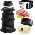 Nouvelle presse � hamburgers en abs, presse � viande, coupe - sandwichs, outil de cuisine 4 en 1, moule ...