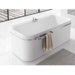 Novellini - baignoire lot divina f 180x80 cm bord 8 cm