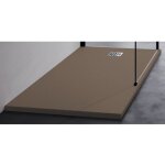 Novellini - receveur de douche recoupable novomatt cappuccino 140x90 cm