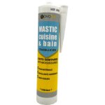 Novofix - mastic silicone cuisine et bains 280 ml couleur: translucide Novofix - mastic silicone cuisine et bains 280 ml couleur: translucide