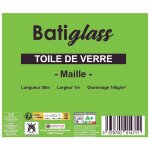 Novomur - toile de verre  peindre motif maille 120 - 140g / m batiglass - 50mx1m