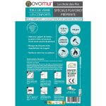 Novomur - toile de verre pr�peinte sp�ciale plafond 155g / m� 12, 5m / 25m