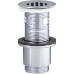 Nt noyon&thiebault - bonde de lavabo universelle � �coulement libre h. 100mm chrom� noyon & thiebault ...