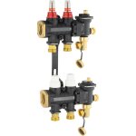 Noyon&thiebault - collecteur pour plancher chauffant rafraichissant 2 boucles