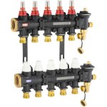 Noyon&thiebault - collecteur pour plancher chauffant rafraichissant 5 boucles