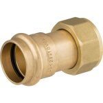 Noyon&thiebault - manchon filet femelle crou libre  sertir pour tube cuivre 28 - f26x34 (1')
