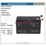 Np12 - 7 batterie gel pour maori rider mp 824m 12v 7. 0ah 035004